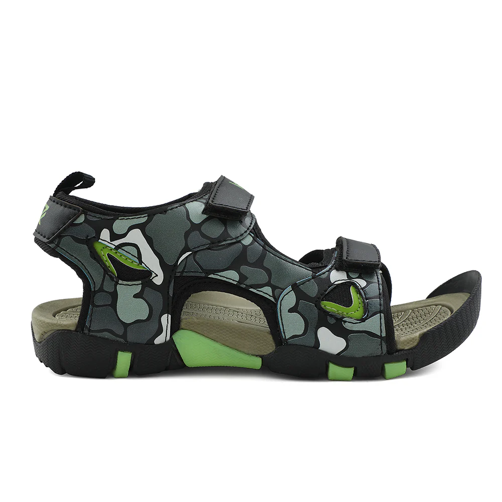 Leap7x Olive Green Casual Sandal For Kids ADMIN By Liberty - Image 2