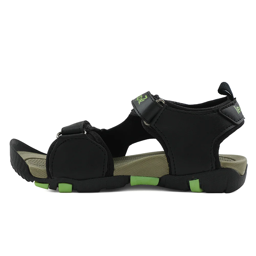Leap7x Olive Green Casual Sandal For Kids ADMIN By Liberty - Image 3