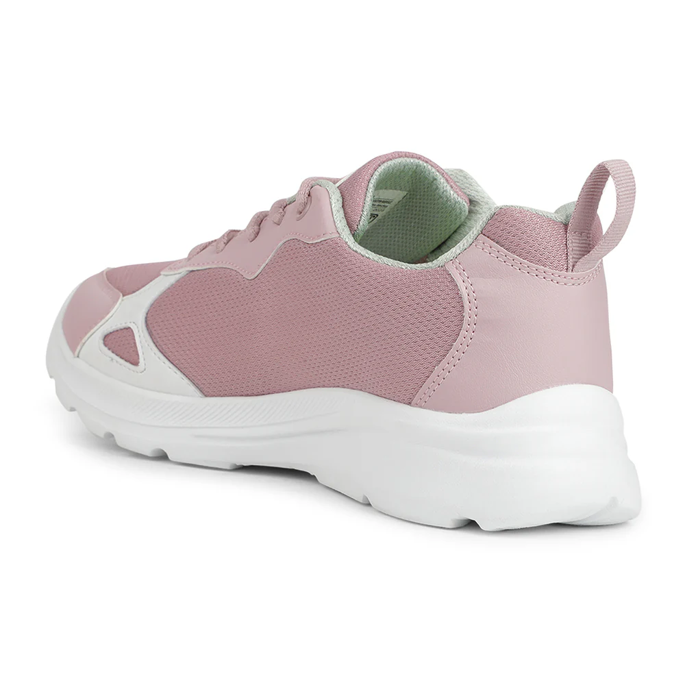 Leap7x Peach Casual Lacing Shoes For Kids TRAVEL 1L By Liberty - Image 4