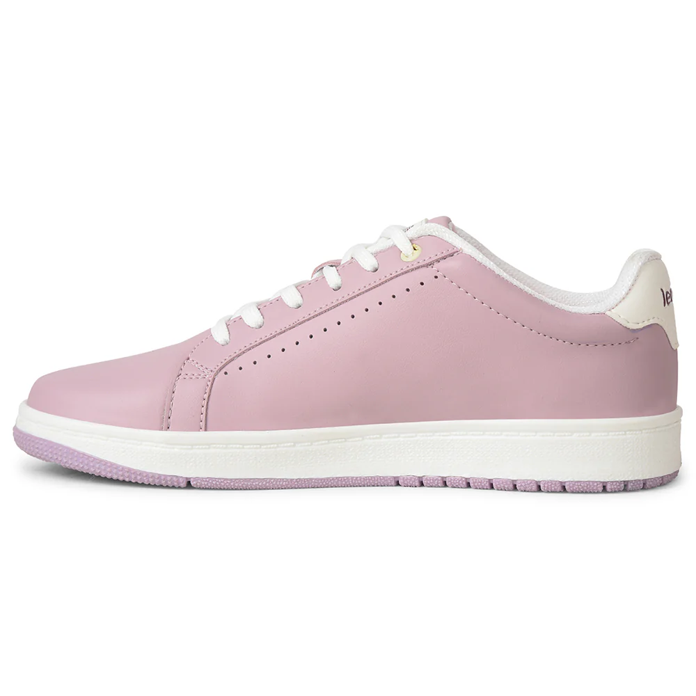 Leap7x Peach Casual Lacing Sneakers For Women ALLURE-1 By Liberty - Image 5