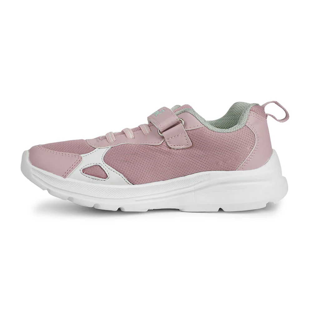 Leap7x Peach Casual Non Lacing Shoes For Kids TRAVEL 1V By Liberty - Image 3