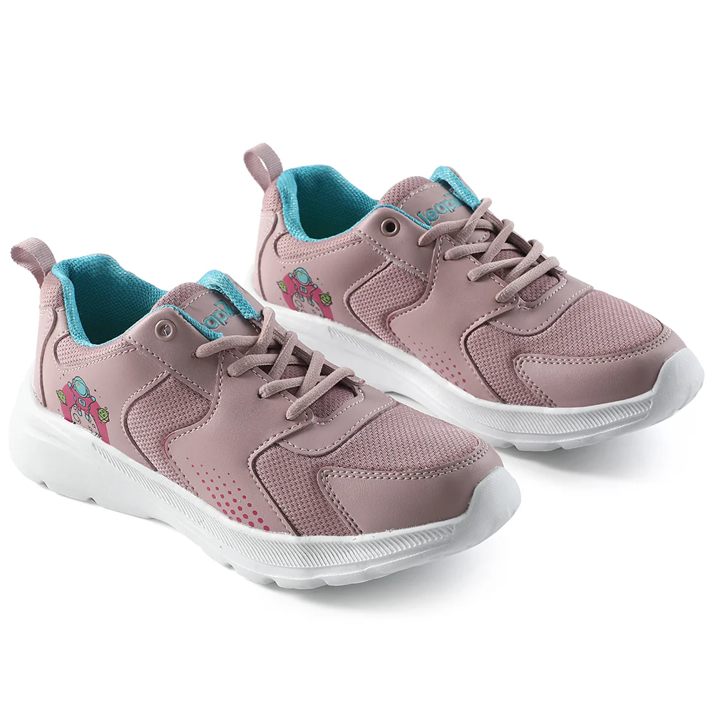 Leap7x Pink Casual Lacing Shoes For Kids TRIVAGO15E By Liberty - Image 5