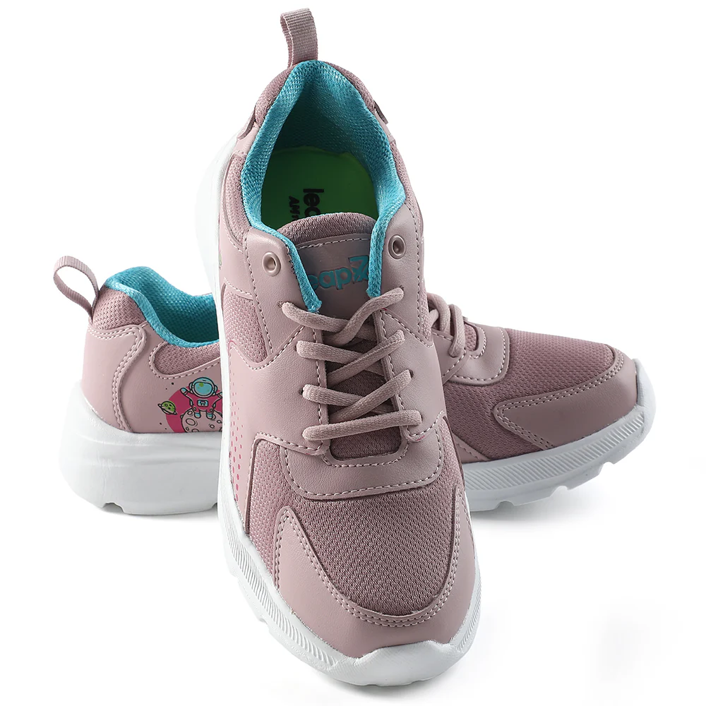 Leap7x Pink Casual Lacing Shoes For Kids TRIVAGO15E By Liberty - Image 9