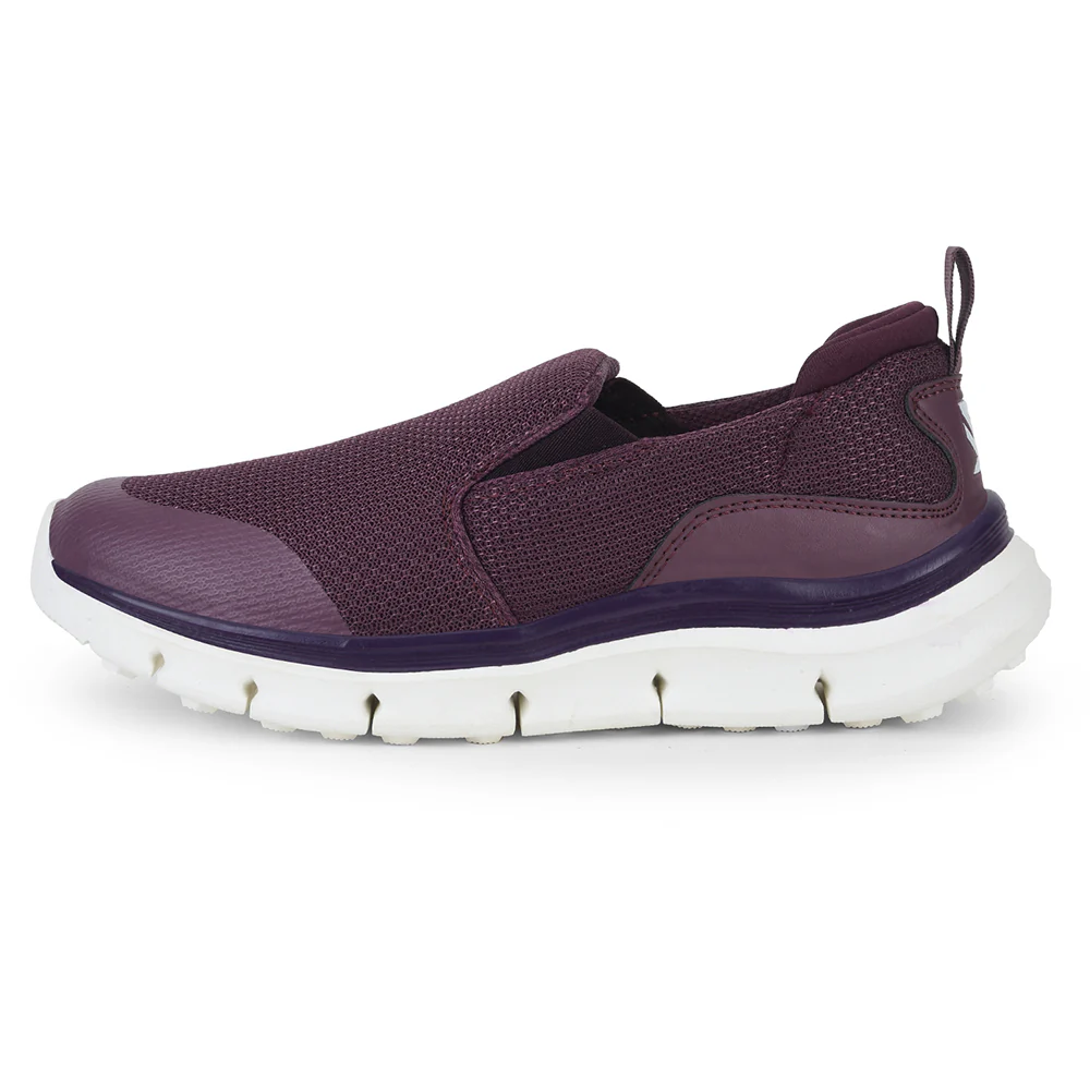 Leap7x Purple Non Lacing Sports Walking Shoes For Women BRISBEN10E By Liberty - Image 3