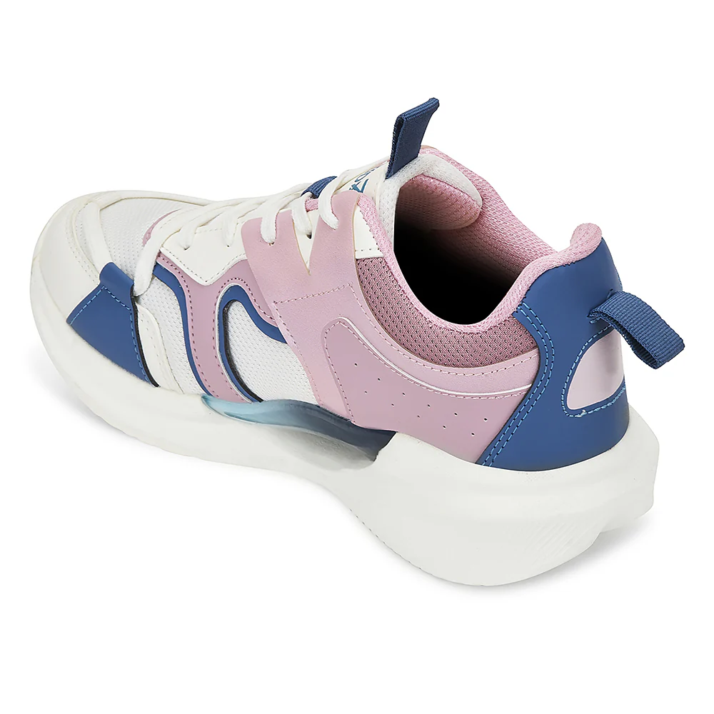 Leap7x Purple Sports Lacing Running Shoes For Kids GAMEON-2EL By Liberty - Image 6