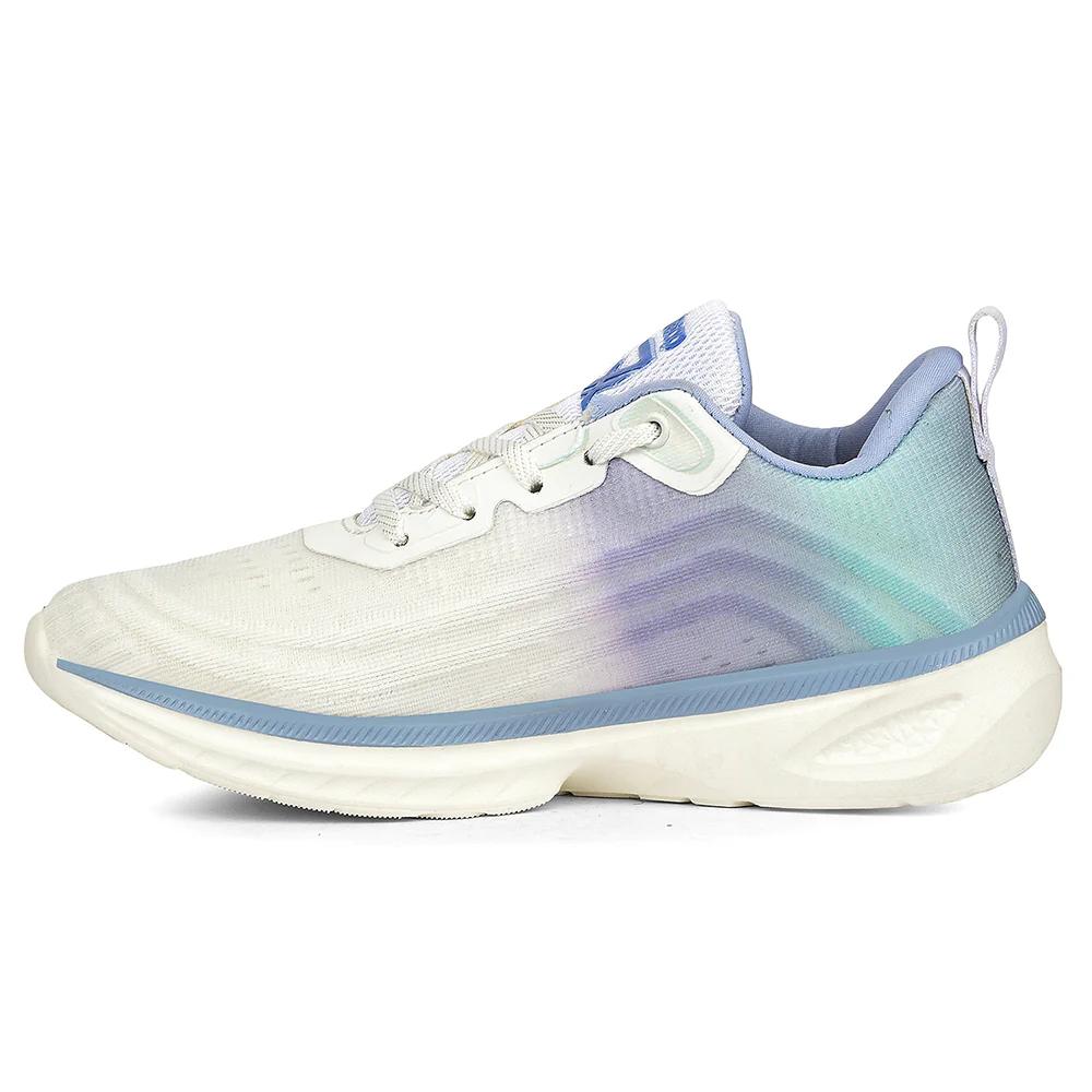 Leap7x Purple Sports Lacing Running Shoes For Women RWL-58 By Liberty - Image 3
