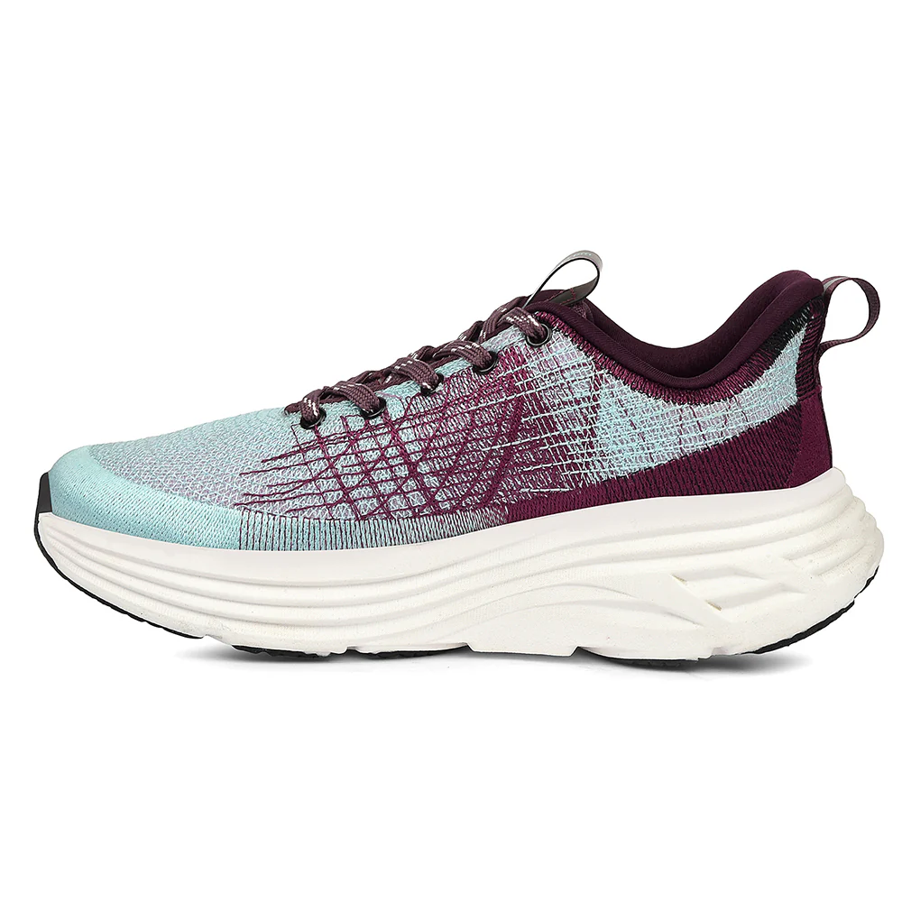 Leap7x Purple Sports Lacing Running Shoes For Women WAVESTAR-4 By Liberty - Image 3