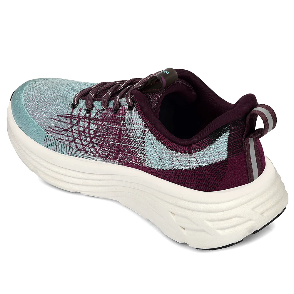 Leap7x Purple Sports Lacing Running Shoes For Women WAVESTAR-4 By Liberty - Image 5