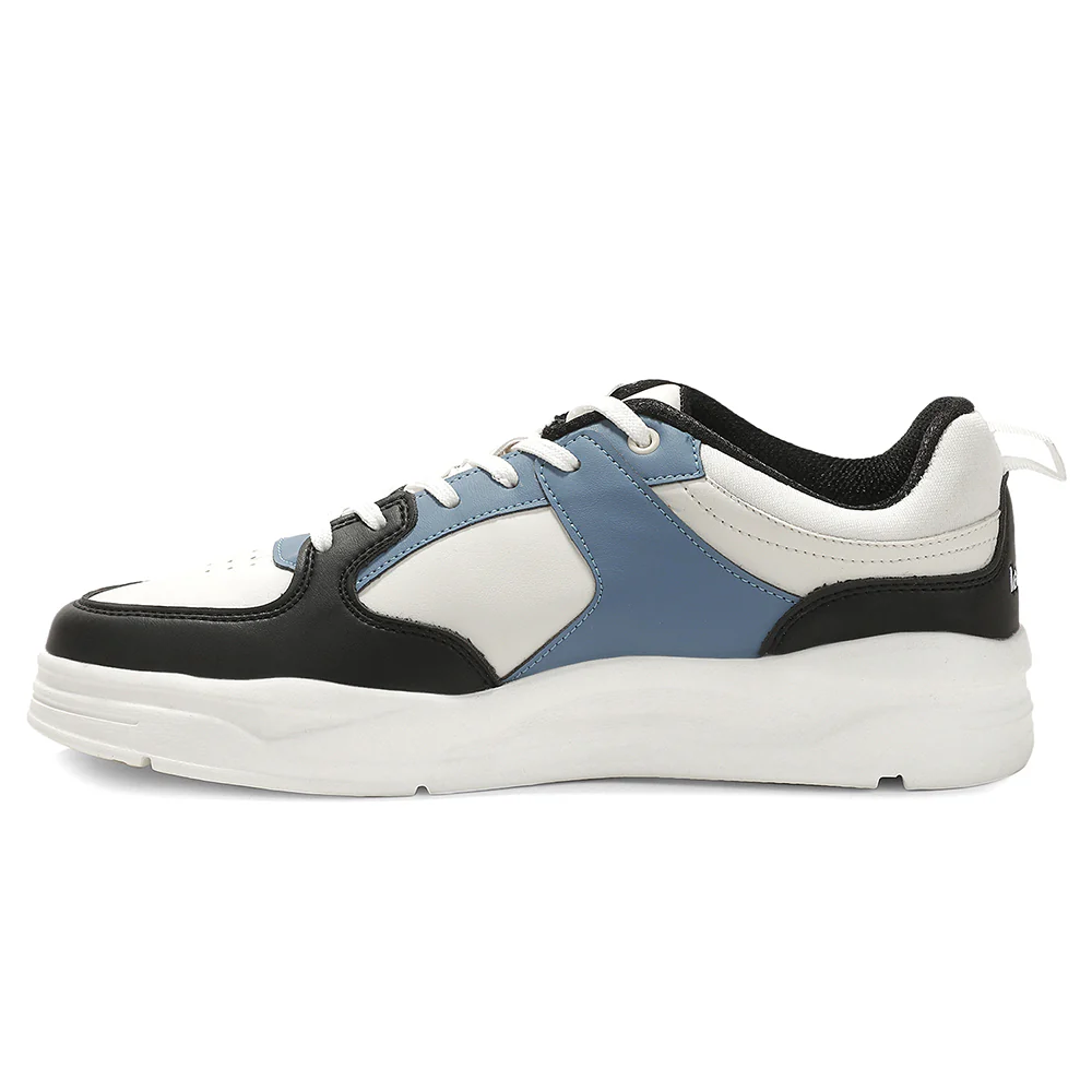 LEAP7X Royal Blue Casual Lacing Sneakers for Men OCIANSTEPE by Liberty - Image 5