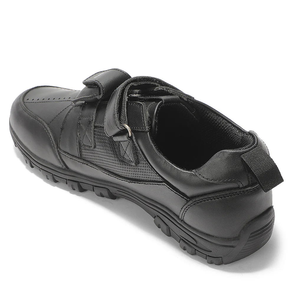 Leap7X SCL-RACEG Kids' Black School Shoes - SCHOOL PROTRACKTER with Built-in GPS Tracker - Image 6