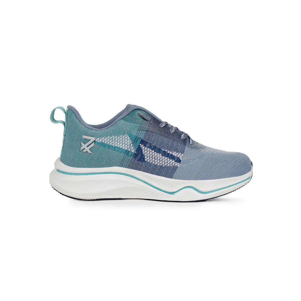 Leap7x Sea Green Sports Lacing Running Shoes For Men GHD-22 By Liberty - Image 2