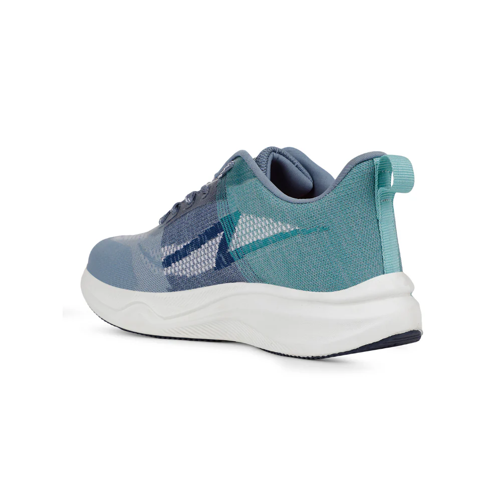 Leap7x Sea Green Sports Lacing Running Shoes For Men GHD-22 By Liberty - Image 5