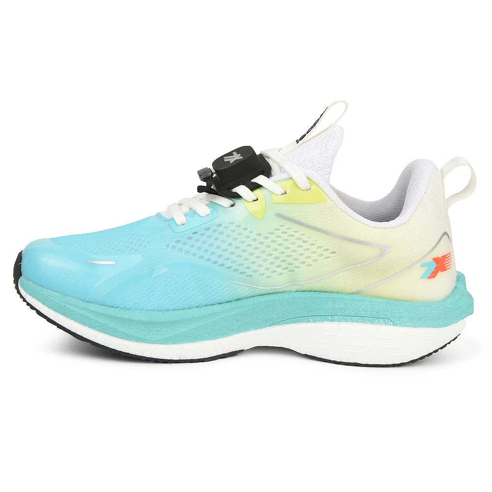 Leap7x Sea Green Sports Lacing Running Shoes For Men XLM-06MS By Liberty - Image 3