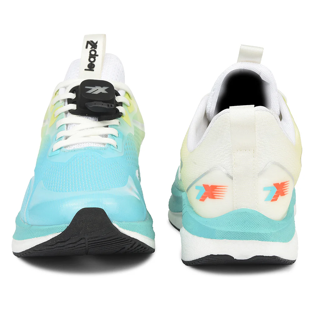 Leap7x Sea Green Sports Lacing Running Shoes For Men XLM-06MS By Liberty - Image 6
