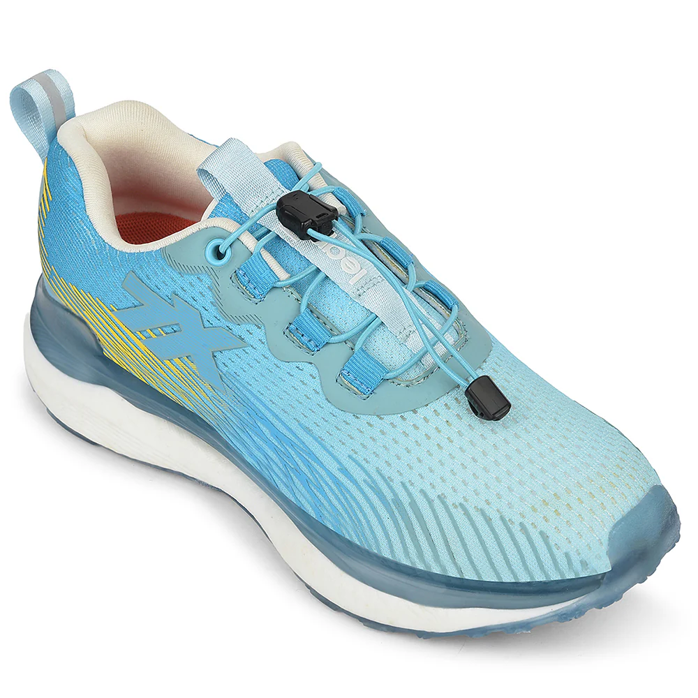 Leap7x Sky Blue Sports Lacing Running Shoes For Women CHELSY-3 By Liberty