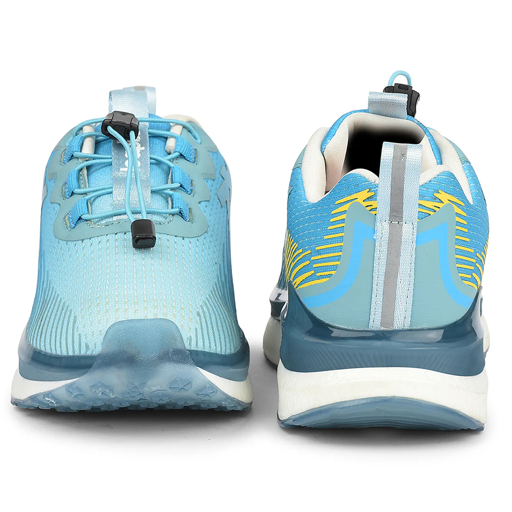 Leap7x Sky Blue Sports Lacing Running Shoes For Women CHELSY-3 By Liberty - Image 6
