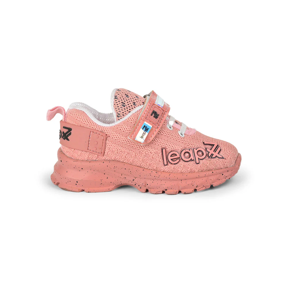 Leap7x Slip-on Casual Shoes For Kids (PEACH) JEEVA-10 By Liberty - Image 2