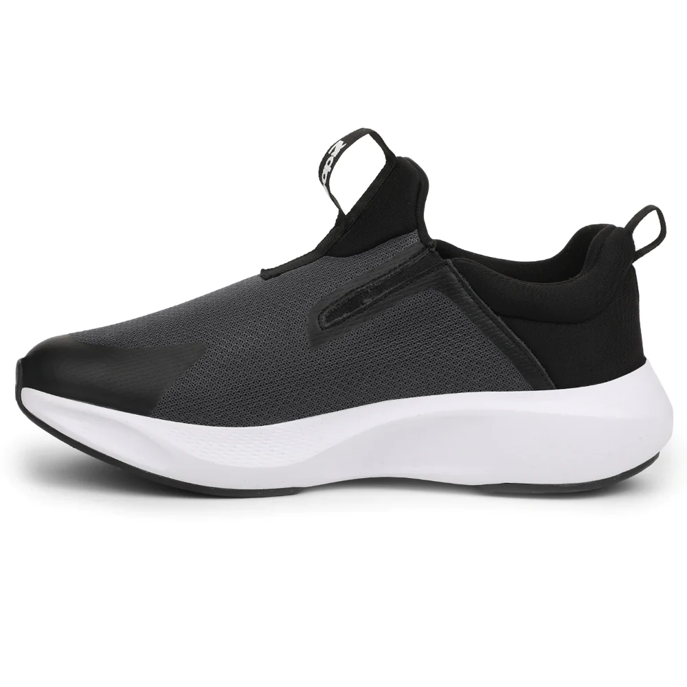 Leap7x Sports Dark Grey Walking Shoes For Mens REACTIVE-2 By Liberty - Image 3