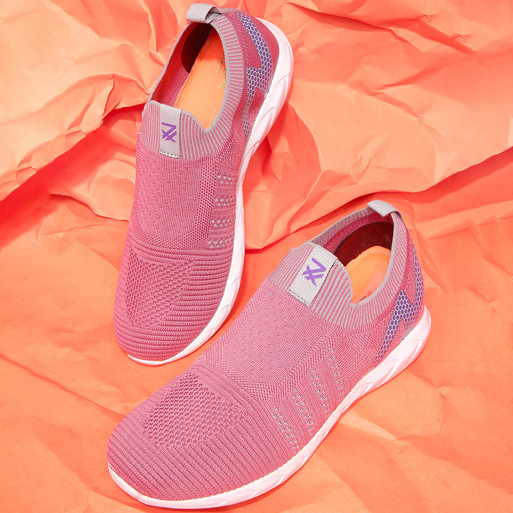 Leap7x Non Lacing Purple Casual Slip-on Shoes For Women LEWIS By Liberty - Image 4