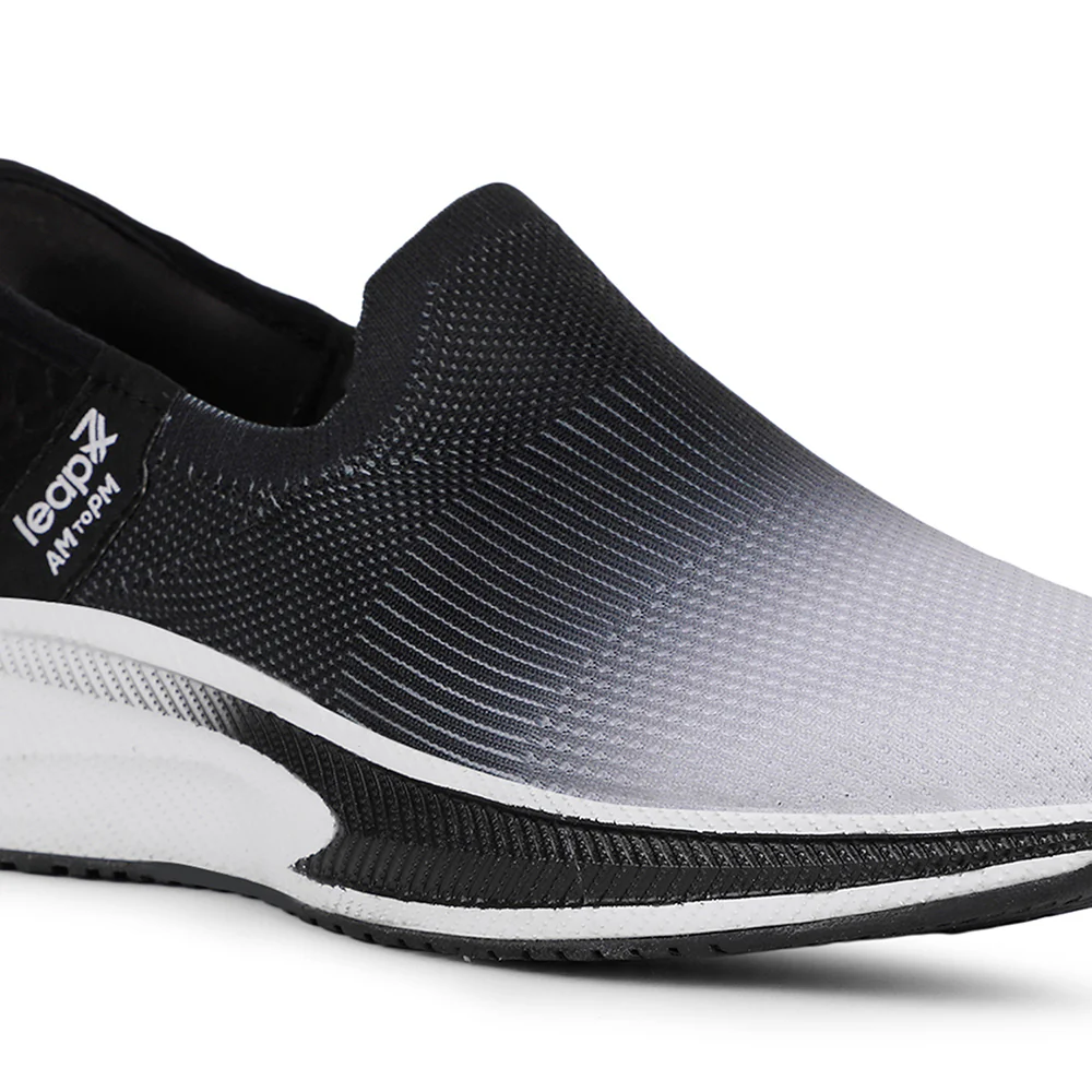 Leap7x Sports Grey Walking Shoes For Mens EAZYGO-10 By Liberty - Image 4