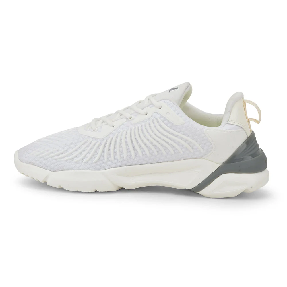 Leap7x Casual White Lacing Shoes For Men GESTURE By Liberty - Image 3