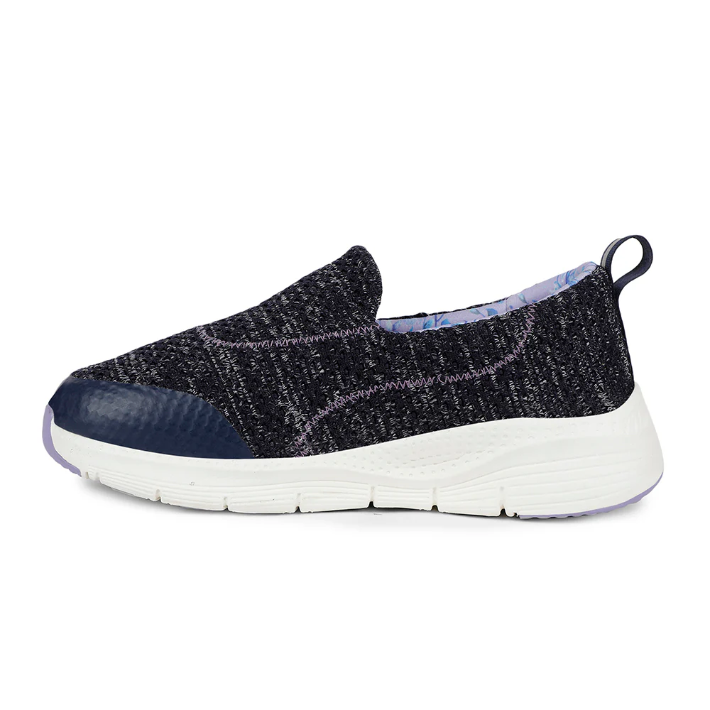 Leap7x Sports Navy Blue Walking Shoes For Women OLIVA-5 By Liberty - Image 3