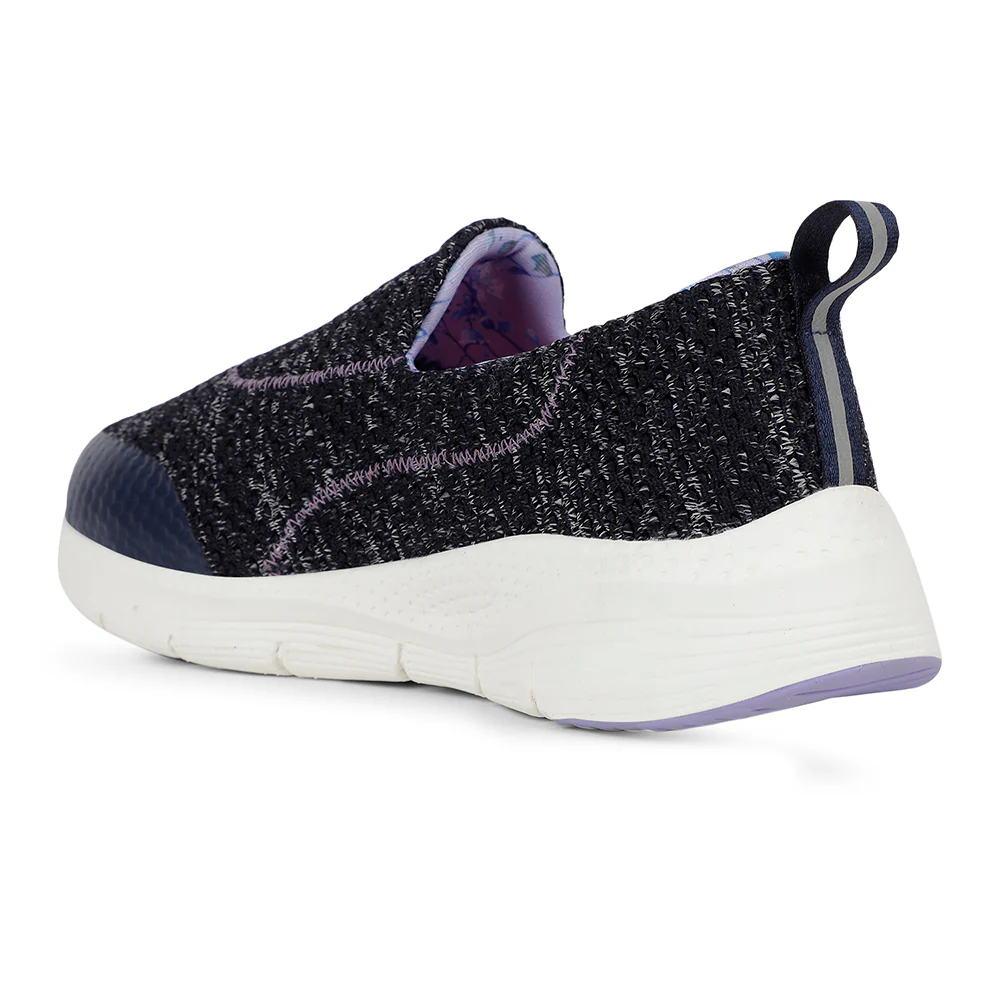 Leap7x Sports Navy Blue Walking Shoes For Women OLIVA-5 By Liberty - Image 4