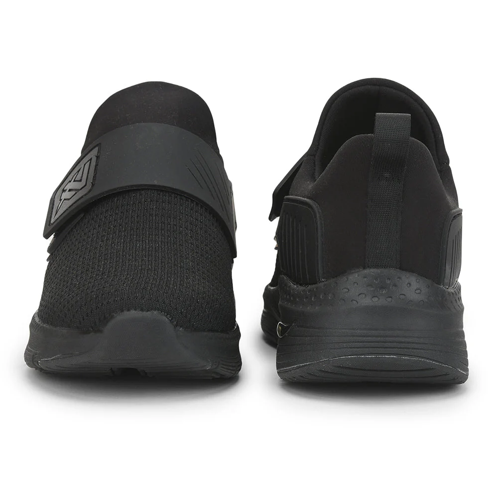Leap7x Sports Non Lacing Shoe For Men ( Black ) PRIME By Liberty - Image 4