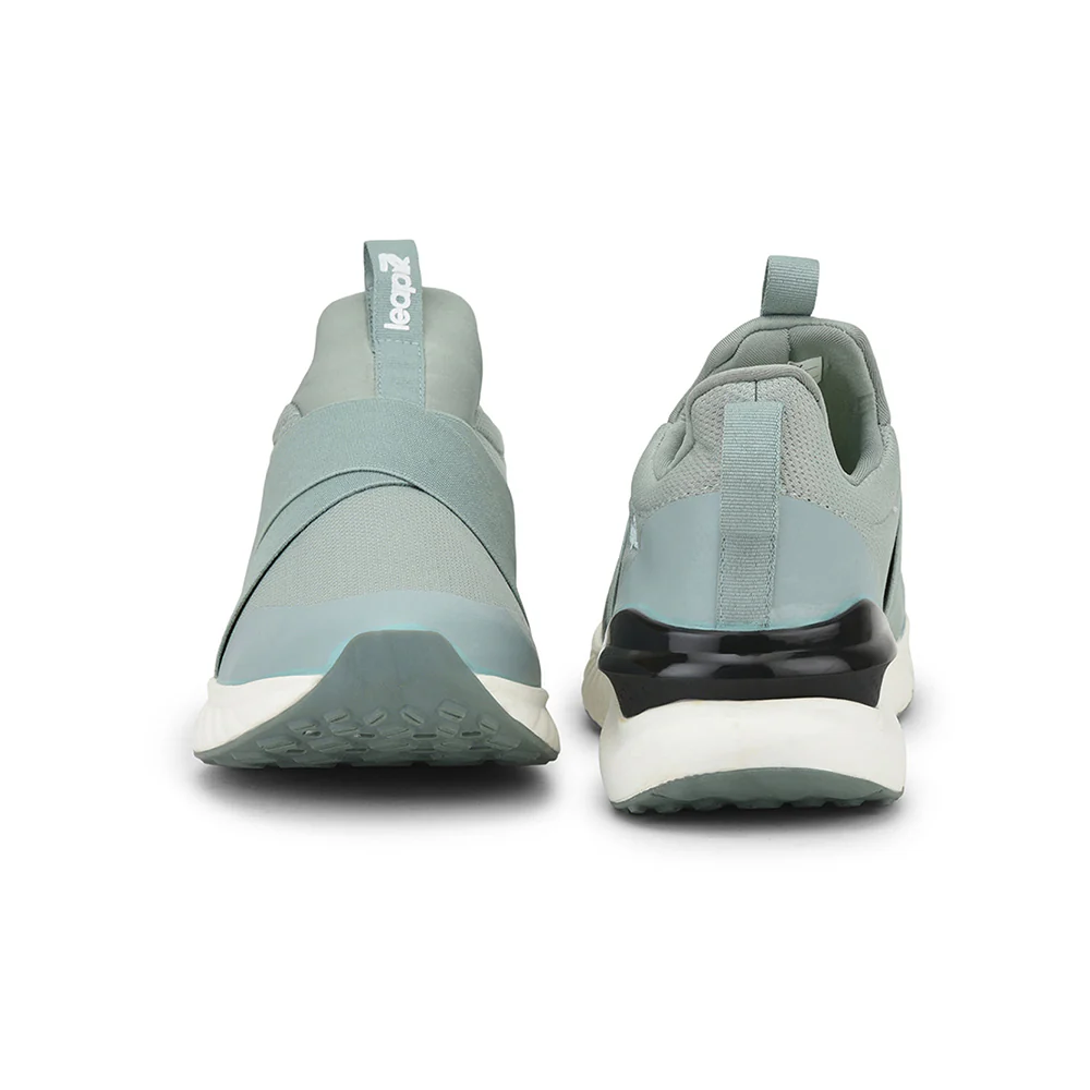 Leap7x Sports Non Lacing Shoes For Men (Green) PROTECTOR By Liberty - Image 4