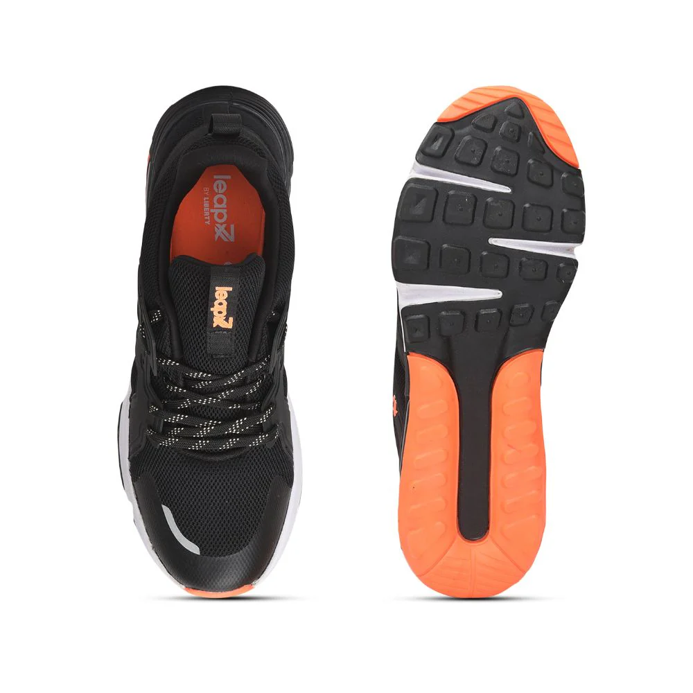 Leap7x Casual Black Lacing Shoes For Men Phillipe By Liberty - Image 3