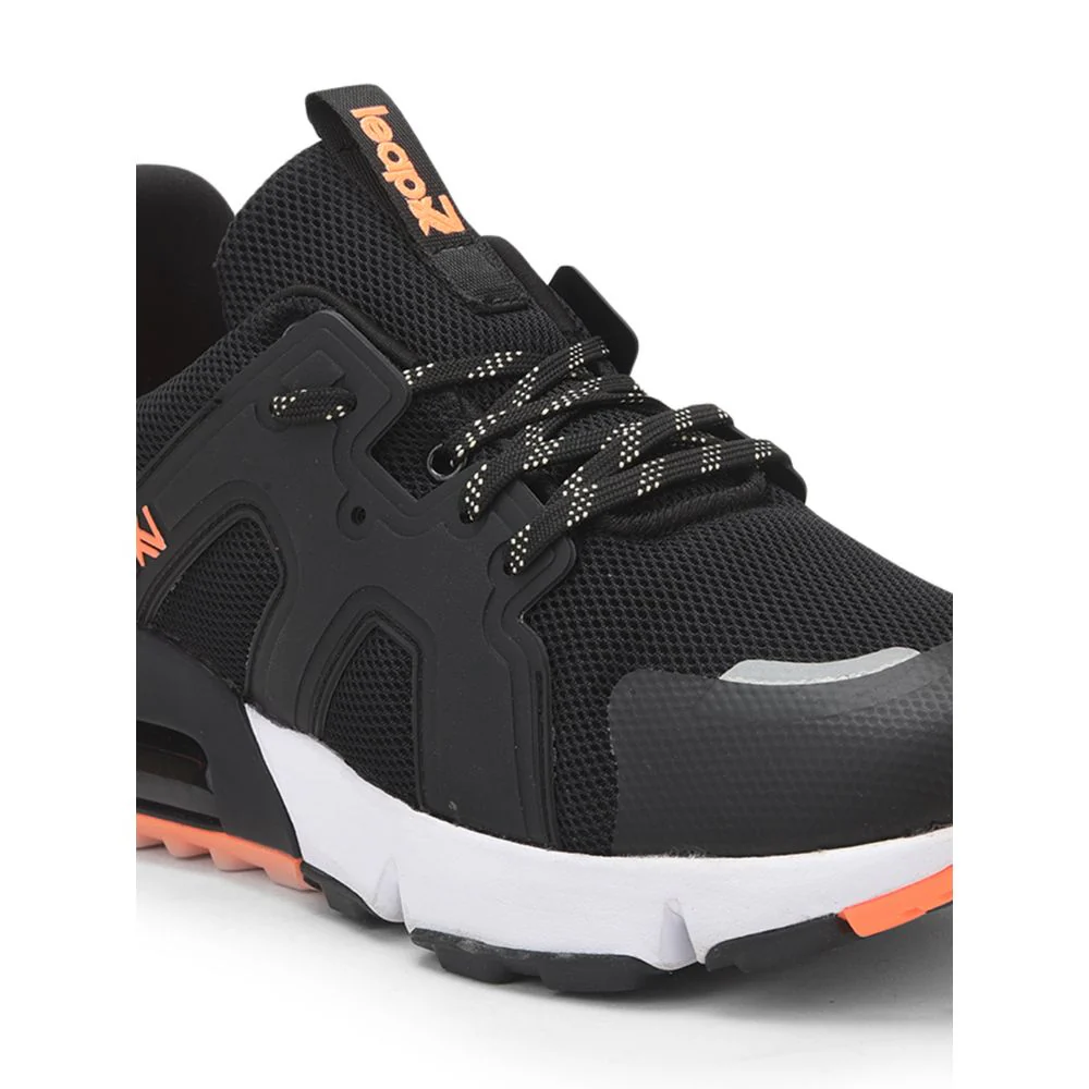 Leap7x Casual Black Lacing Shoes For Men Phillipe By Liberty - Image 4