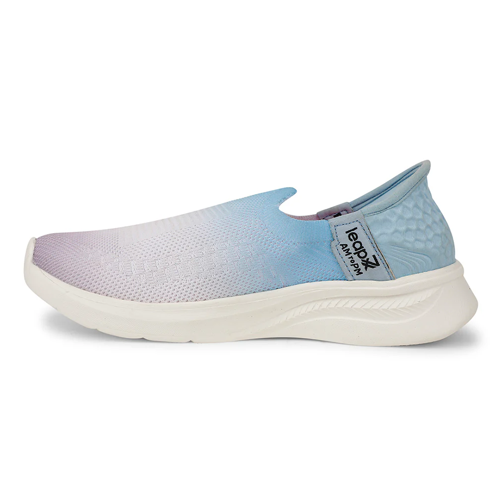 Leap7x Sports Sky Blue Walking Shoes For Women EAZY-W4 By Liberty - Image 3