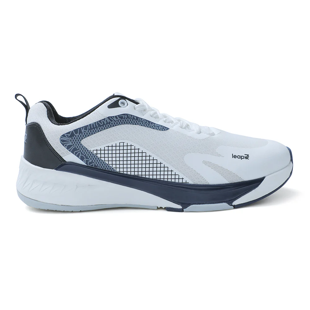 Leap7x Sports White Running Shoes For Mens EVELSTER-E By Liberty - Image 2