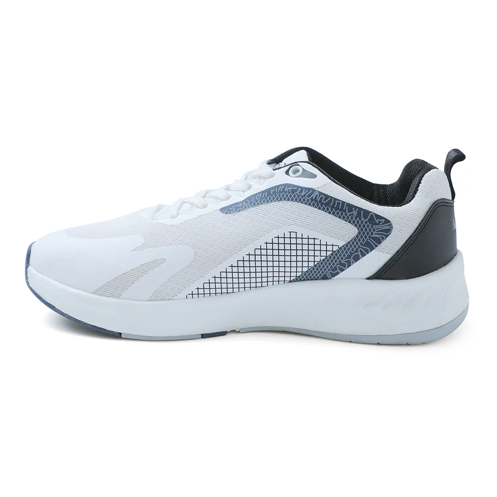 Leap7x Sports White Running Shoes For Mens EVELSTER-E By Liberty - Image 3