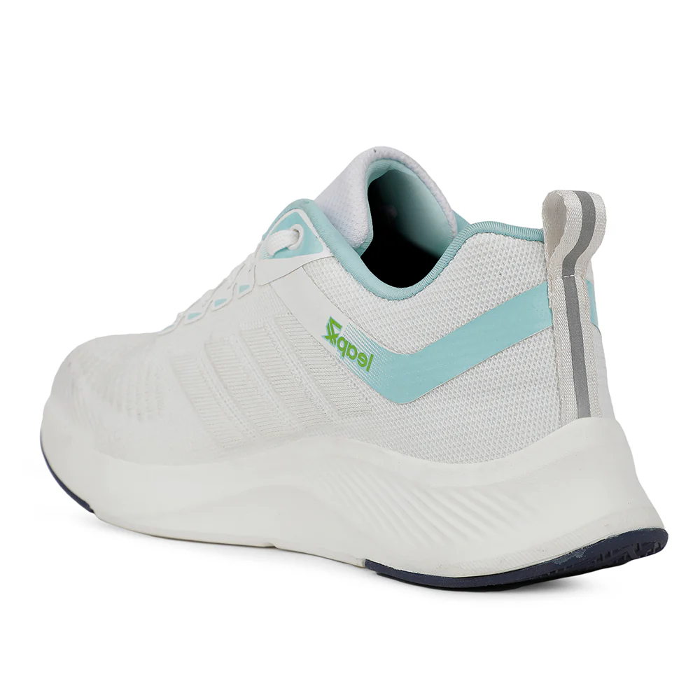 Leap7x Sports White Running Shoes For Mens ROBIN-2E By Liberty - Image 4