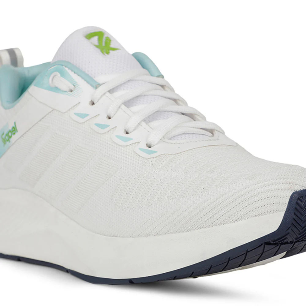 Leap7x Sports White Running Shoes For Mens ROBIN-2E By Liberty - Image 5