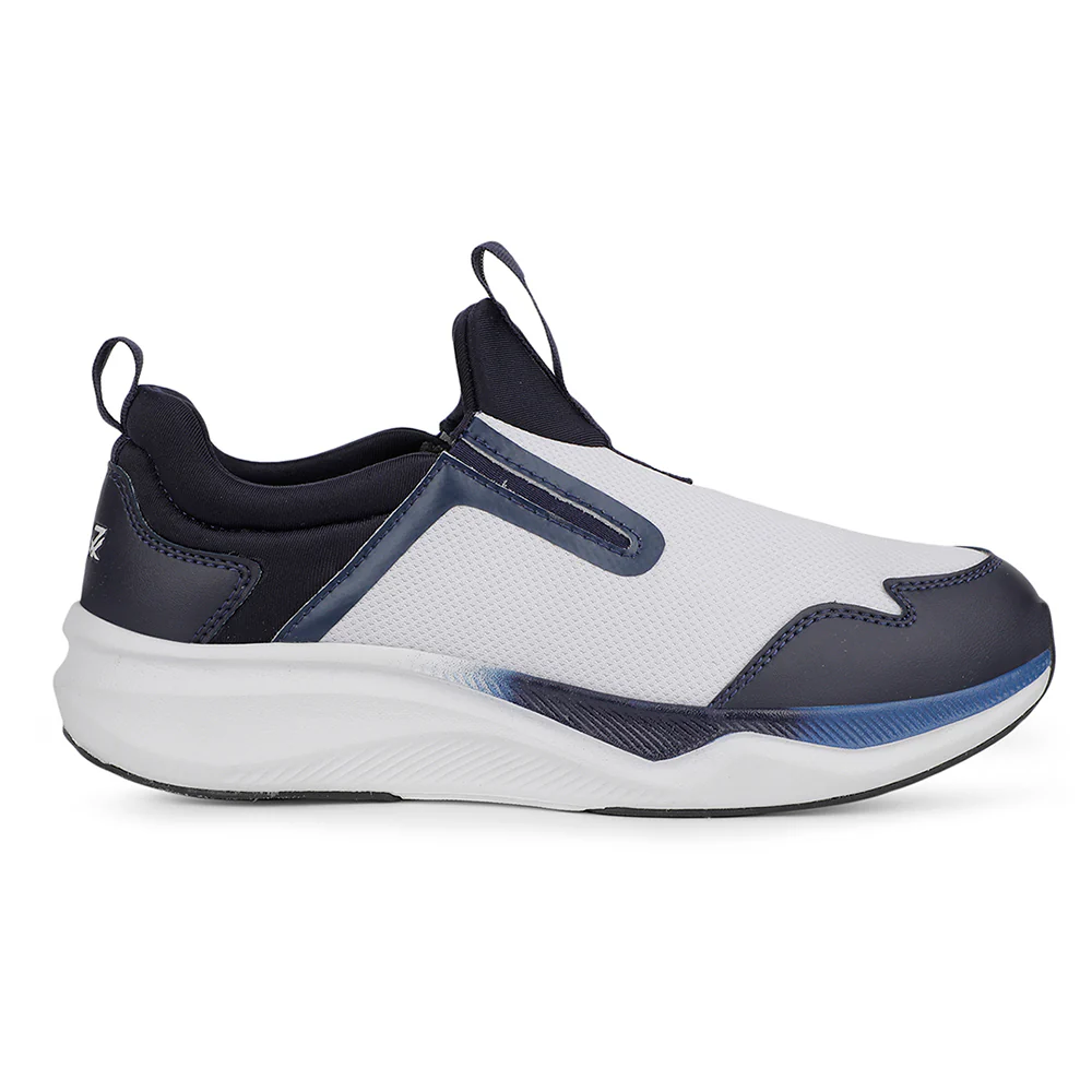 Leap7x Sports White Walking Shoes For Mens REACTIVE5E By Liberty - Image 2