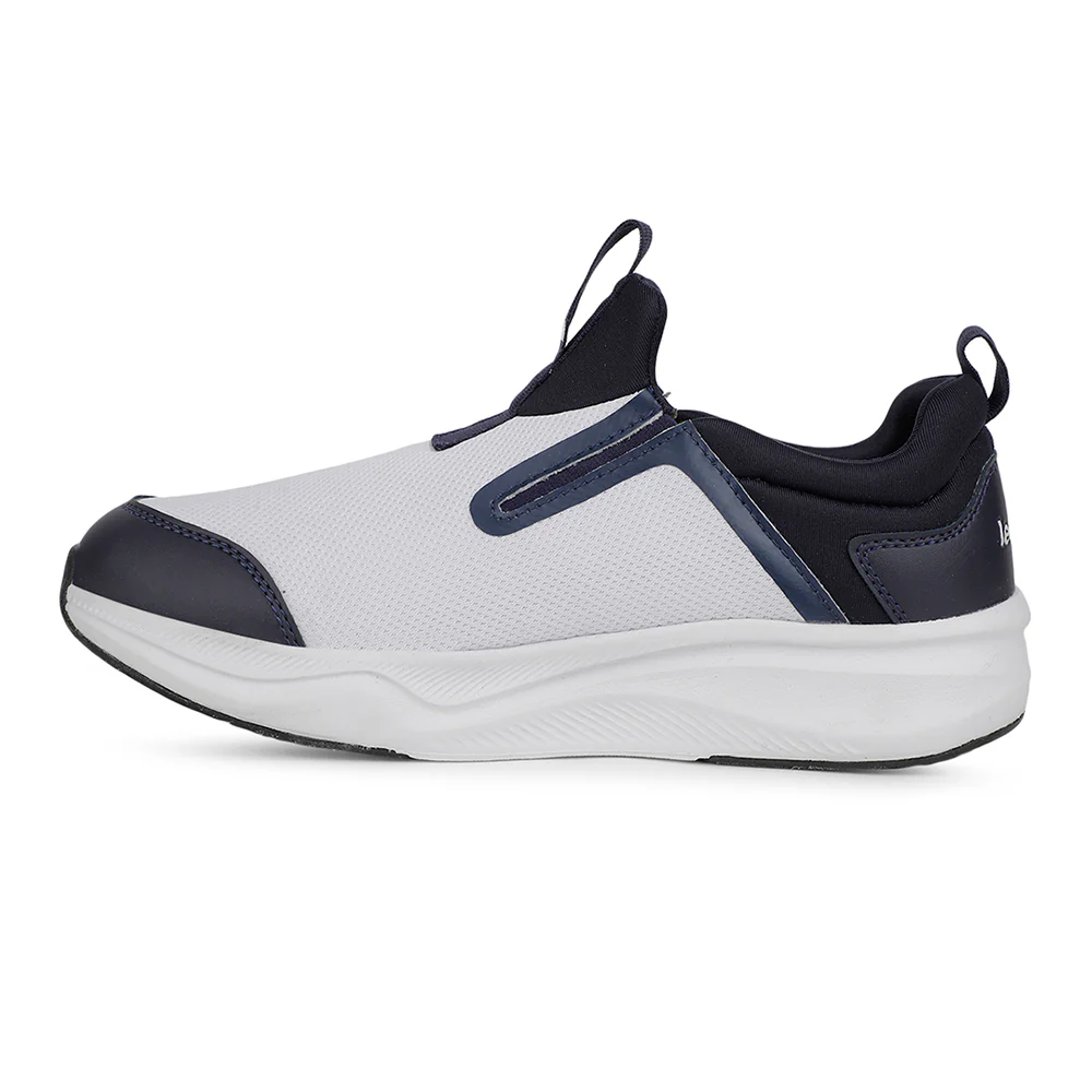 Leap7x Sports White Walking Shoes For Mens REACTIVE5E By Liberty - Image 3