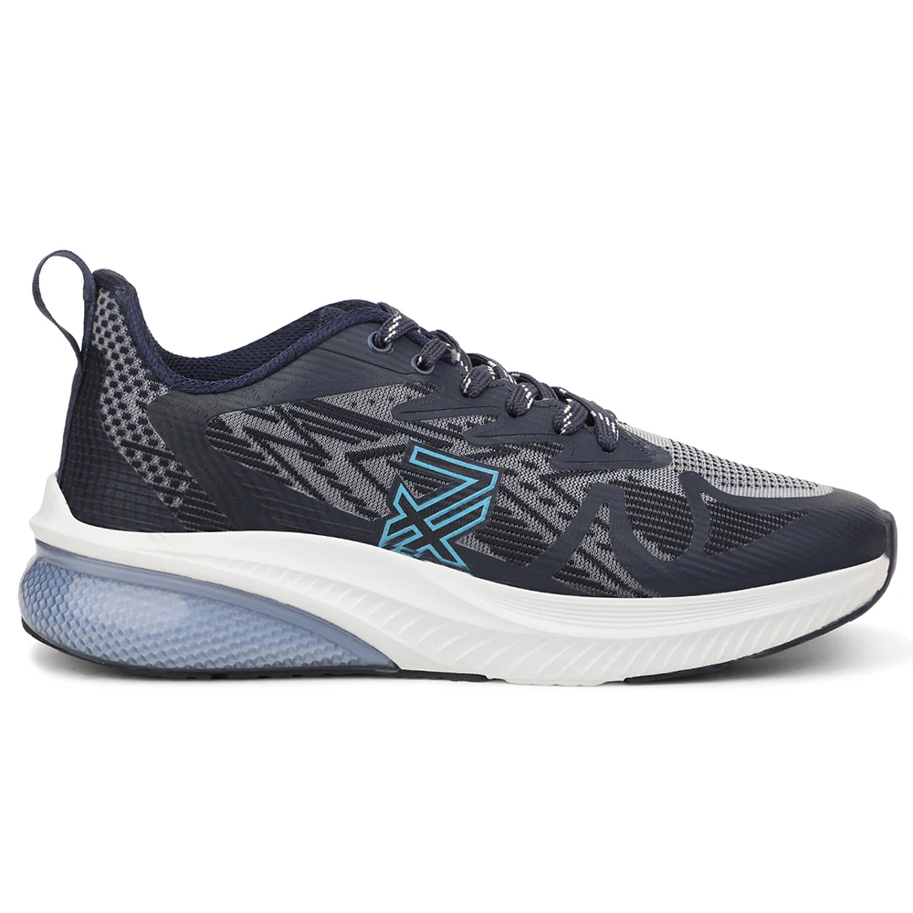 Leap7X SPOTTER-1 Blue Sports Lacing Running Shoes for Men by Liberty - Image 2