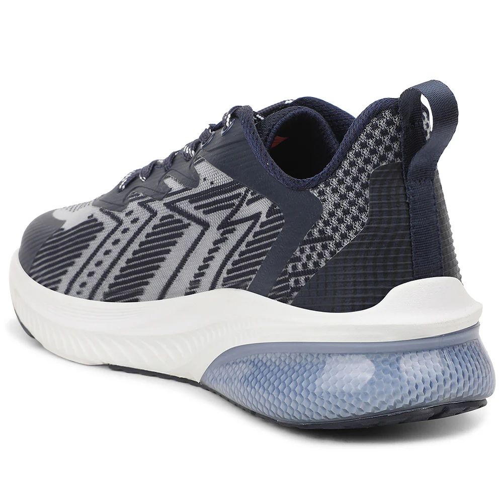 Leap7X SPOTTER-1 Blue Sports Lacing Running Shoes for Men by Liberty - Image 3