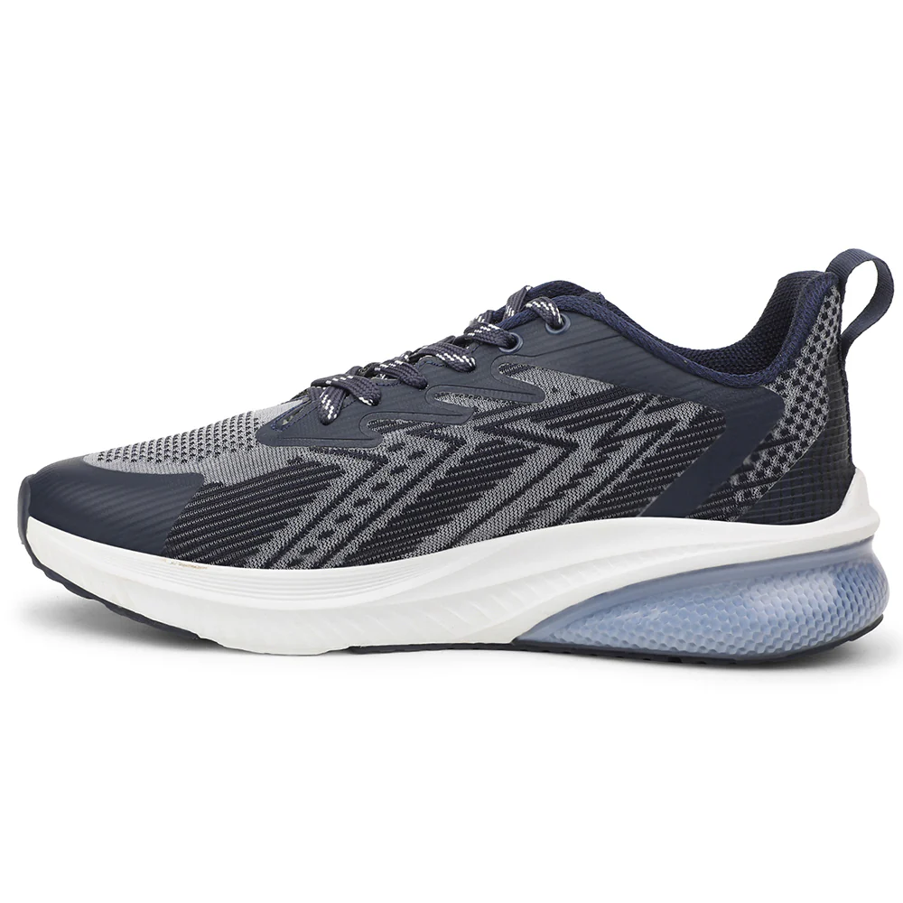Leap7X SPOTTER-1 Blue Sports Lacing Running Shoes for Men by Liberty - Image 6