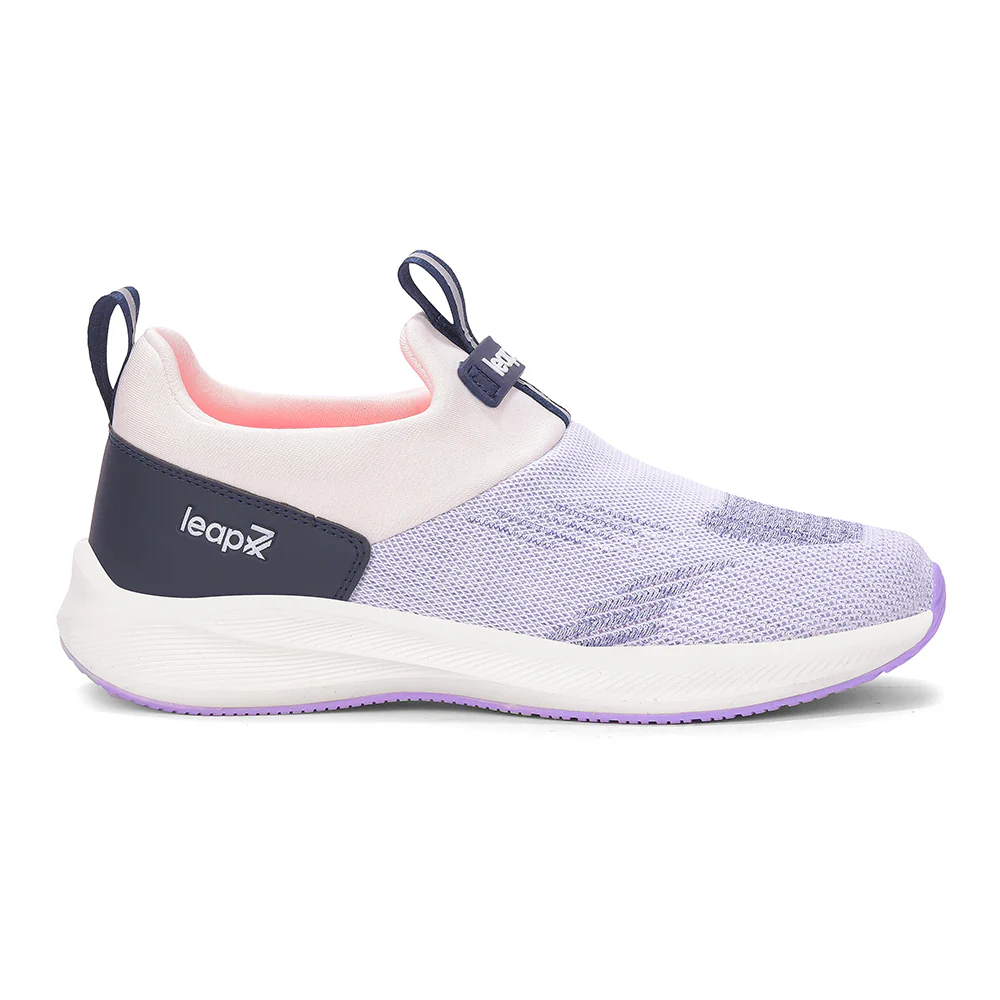LEAP7X STARLINE-E Voilet Sports Non lacing Walking shoes for Women by Liberty - Image 3