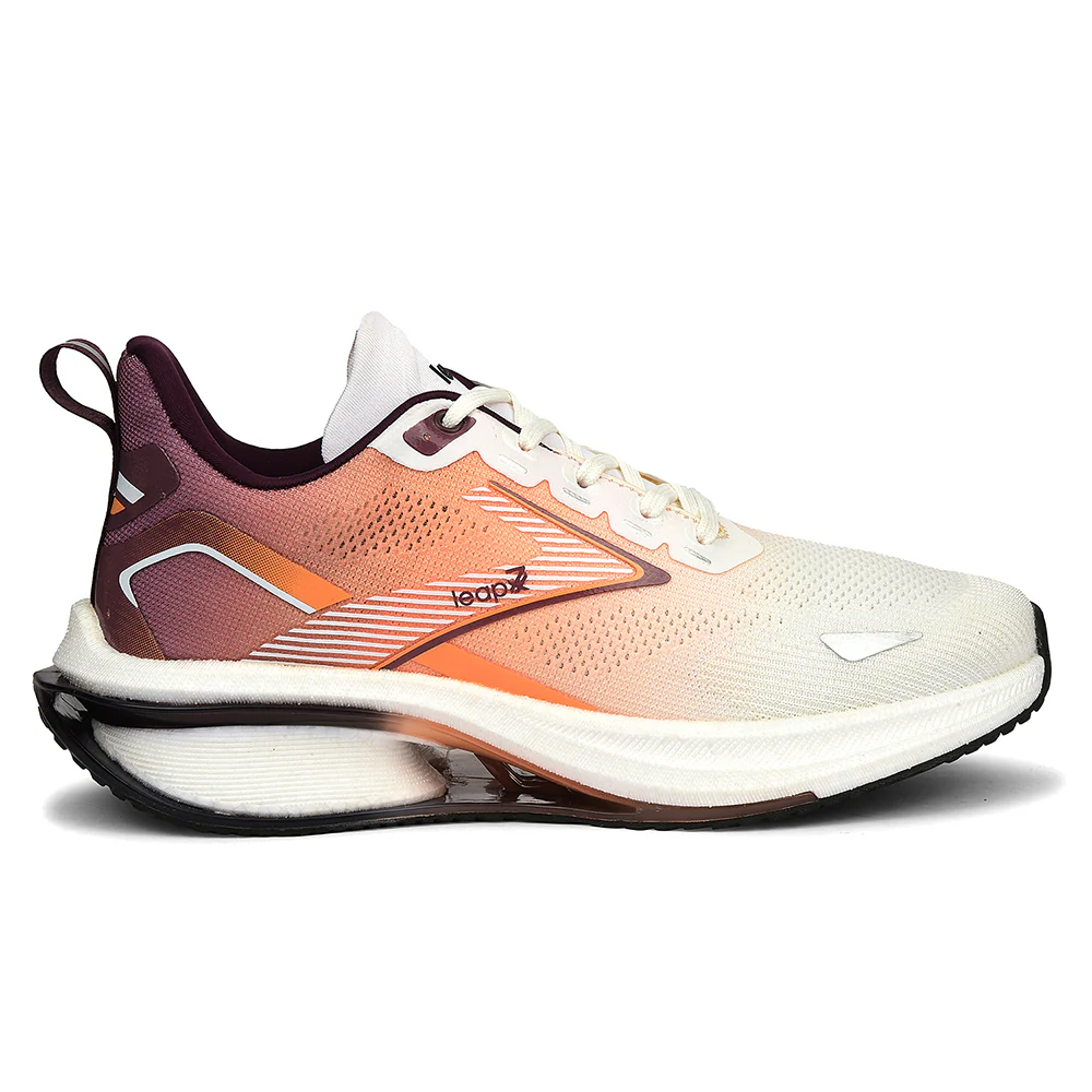 Leap7x Tan Sports Lacing Running Shoes For Men MOSCOW-6 By Liberty - Image 2