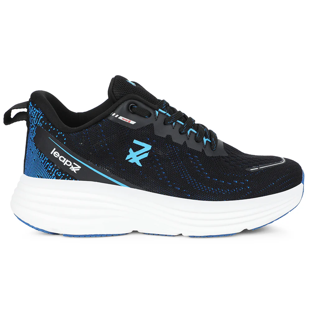 Leap7x Teal Blue Sports Running Shoes For Men GHD-41 By Liberty - Image 2