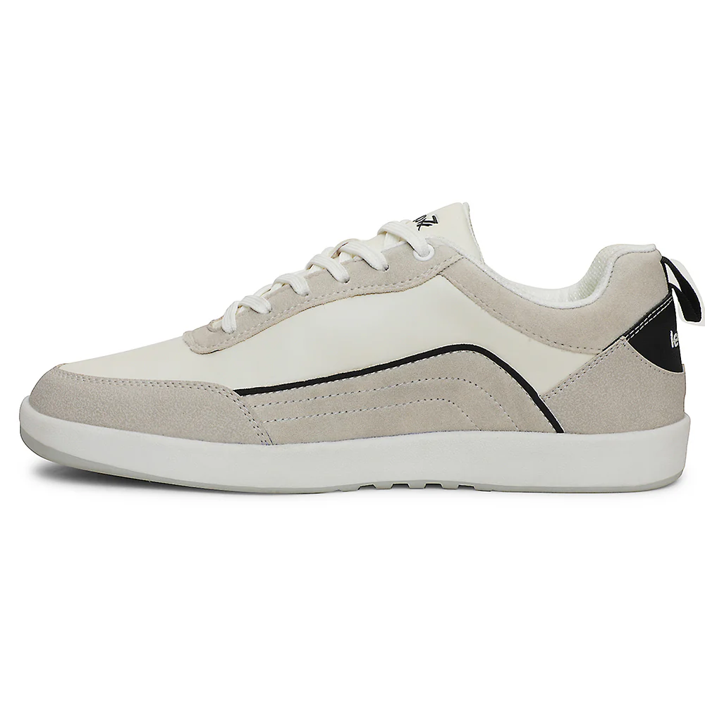 Leap7x White Casual Lacing Sneakers For Men CLASTO-2E By Liberty - Image 3