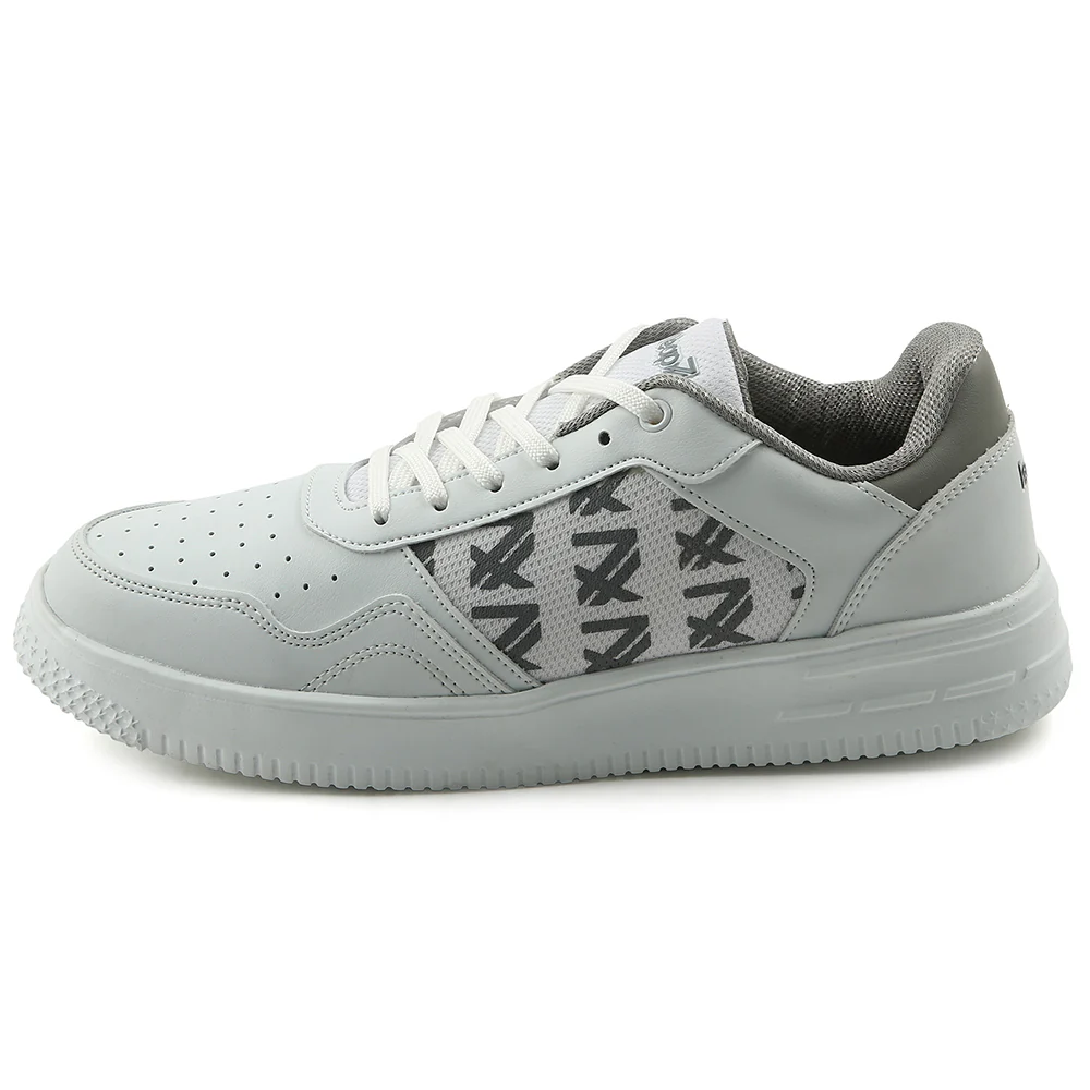 Leap7x White Casual Lacing Sneakers For Men SNOOKIS By Liberty - Image 3
