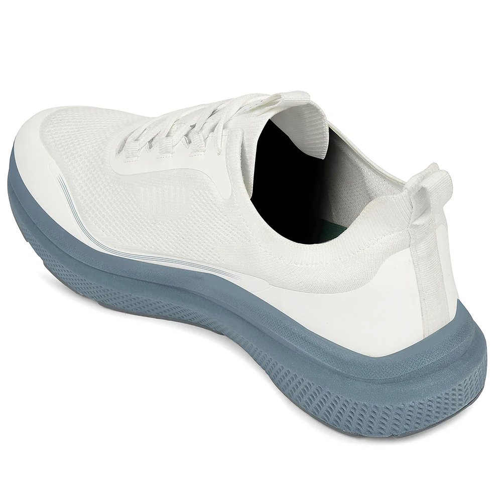 Leap7x White Sports Lacing Running Shoes For Men AUSTRIA-1 By Liberty - Image 5
