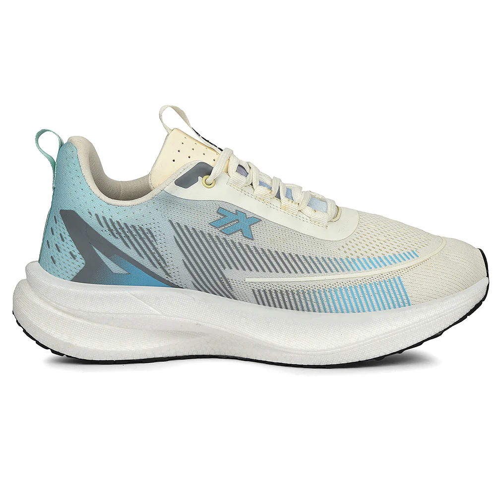 Leap7x White Sports Lacing Running Shoes For Men EXCTOR-1 By Liberty - Image 2