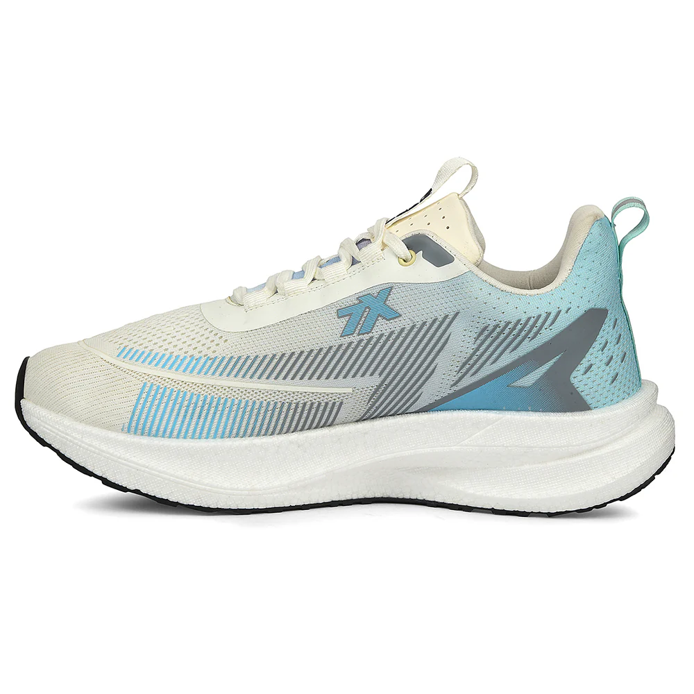 Leap7x White Sports Lacing Running Shoes For Men EXCTOR-1 By Liberty - Image 3