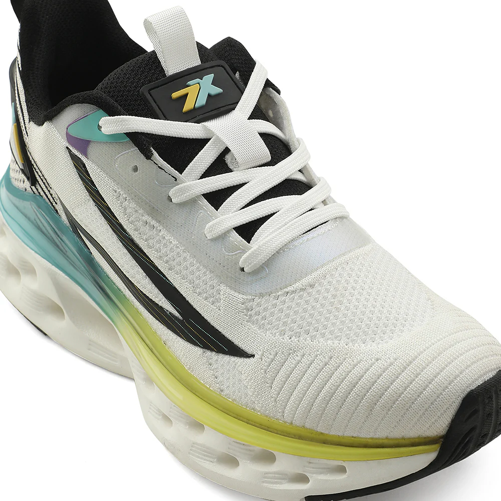 Leap7x White Sports Running Shoes For Men NEPTUNE-1E By Liberty - Image 5